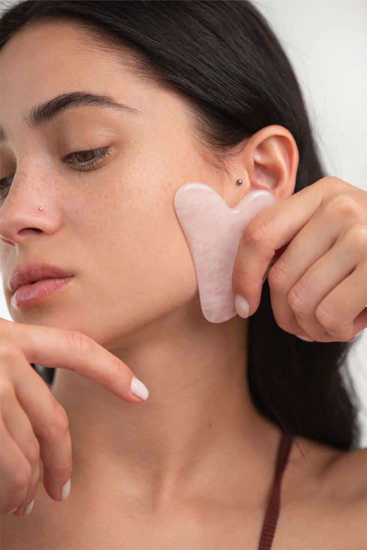 Rose Quartz Facial Guasha