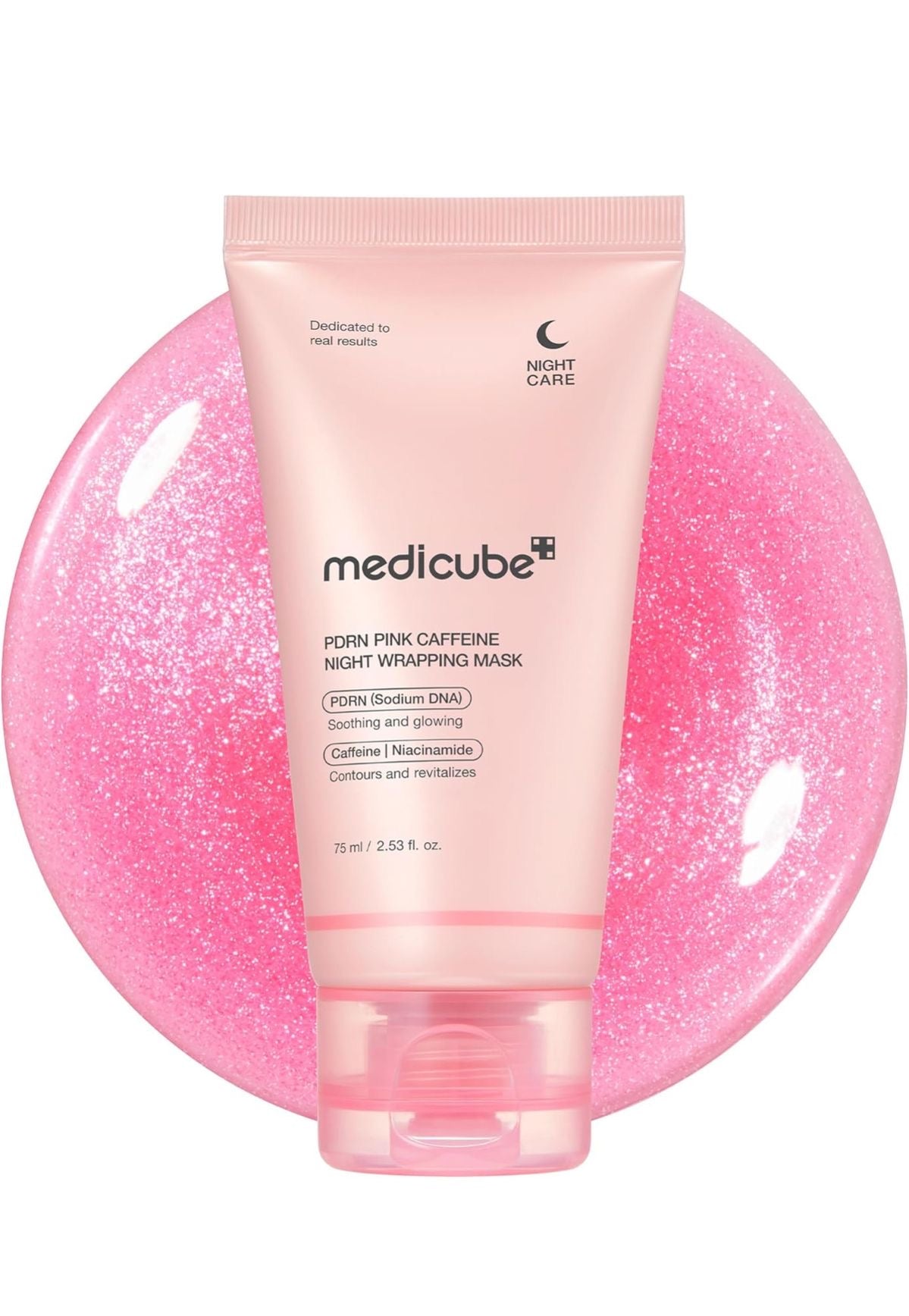 Medicube PDRN Pink Caffeine Night Mask