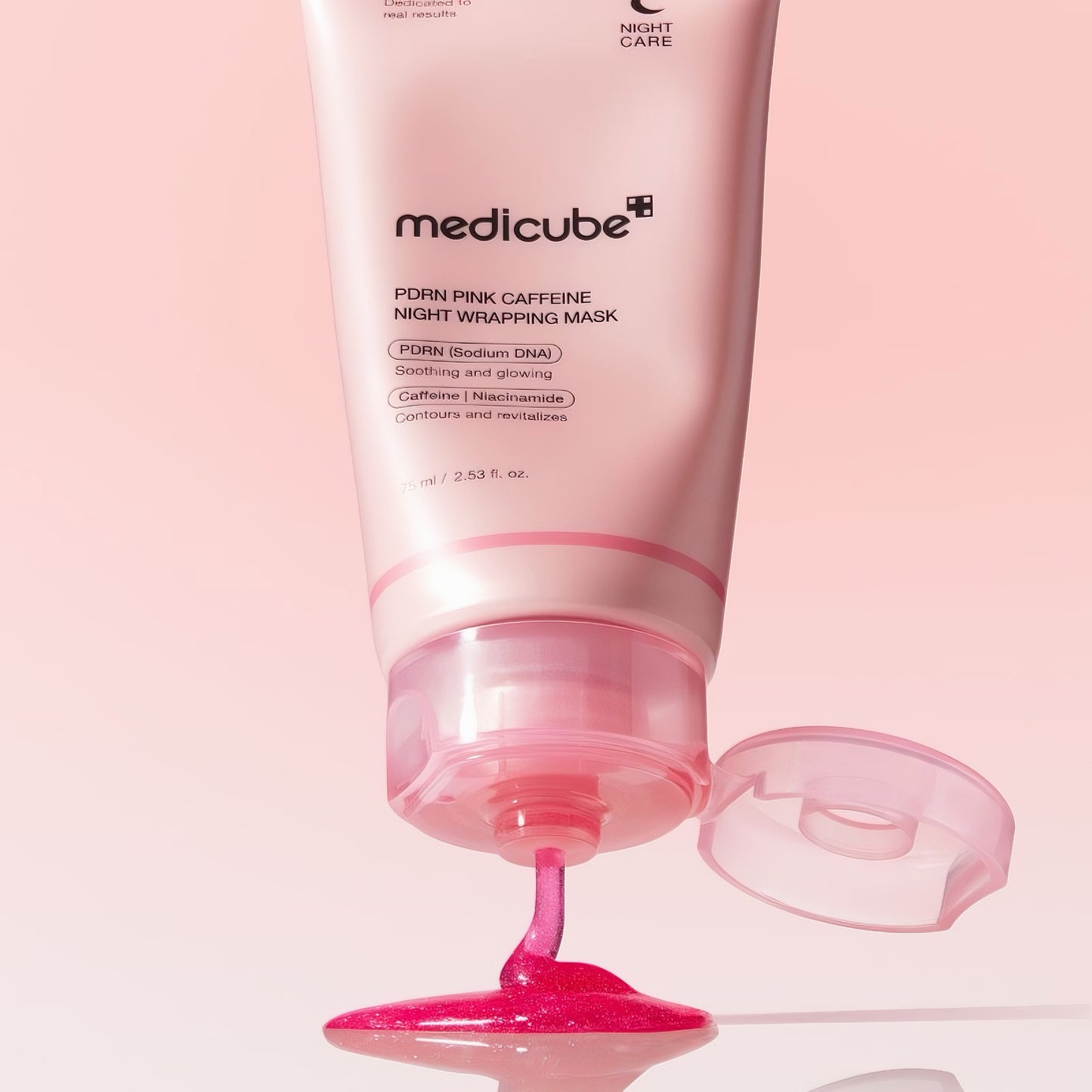 Medicube PDRN Pink Caffeine Night Mask