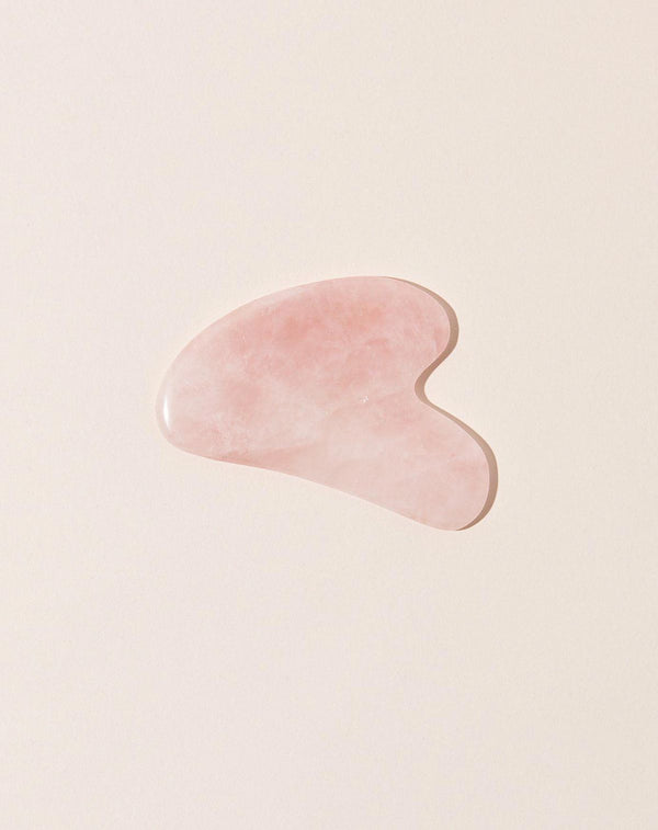 Guasha Facial de Cuarzo Rosa